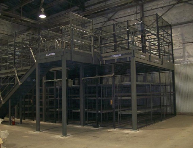 Pic 2 Carswell Air Force Base Mezz & Wire Mesh Partition